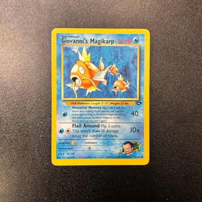 Pokemon TCG Giovanni's Magikarp 73/132 Gym Challenge