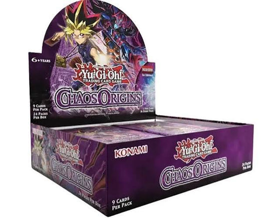 Yu-Gi-Oh Chaos origin Booster Box
