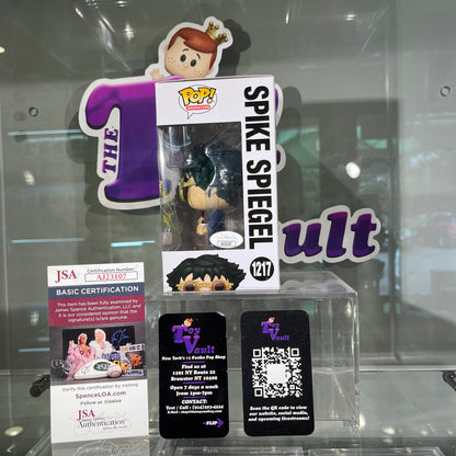 [SOLD 8.1.24] Funko Pop! Animation Cowboy Bebop - Spike with Noodles #1217 Target Exclusive Signed by Steve Blum