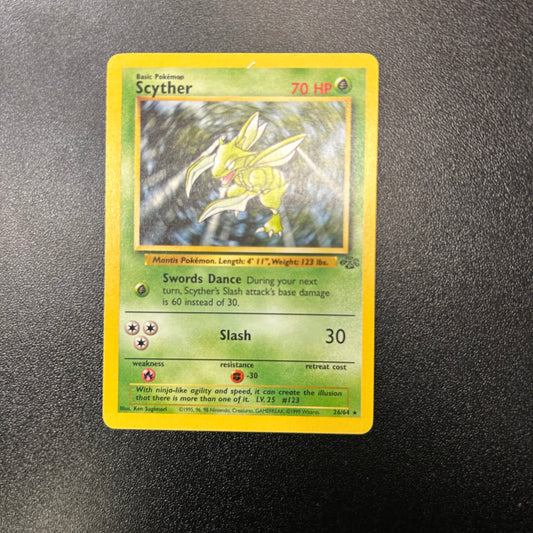 Pokemon TCG Jungle Scyther 26/64