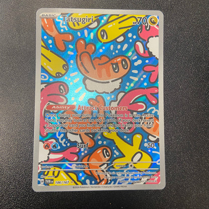 Pokemon TCG Tatsugiri Full Art 186/167 Twilight Masquerade