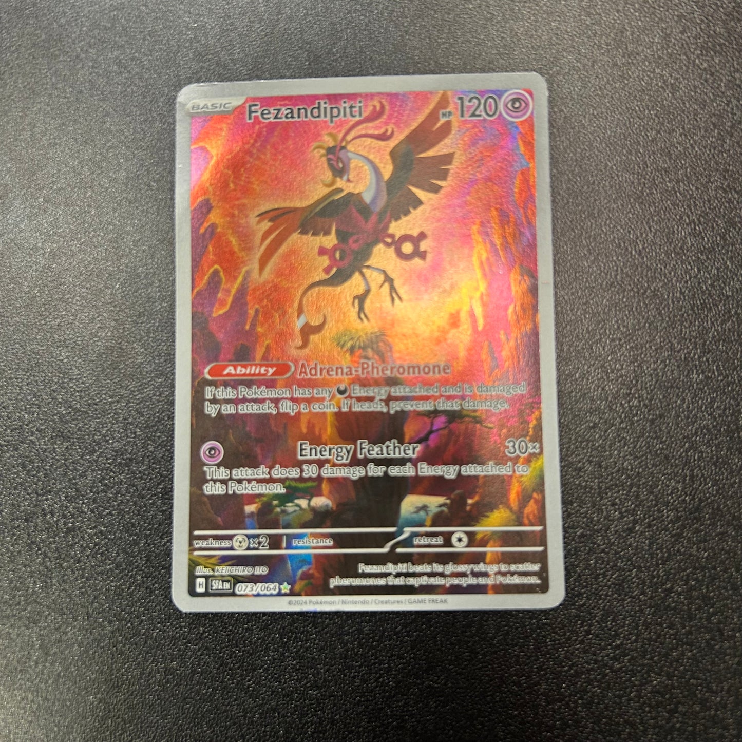 Pokemon TCG Fezandipiti Full Art 073/064 Shrouded Fable