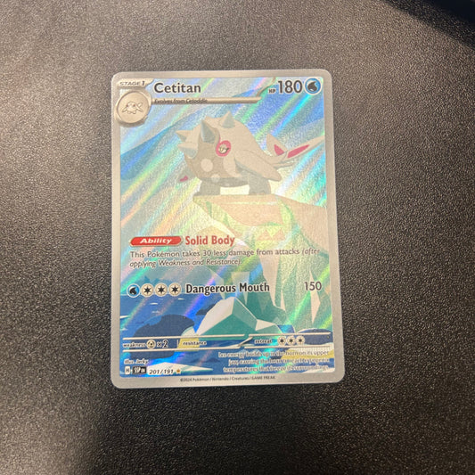 Pokemon TCG Cetitan Full Art 201/191 Surging Sparks