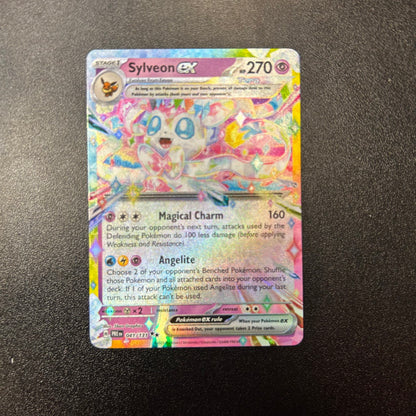 Pokemon TCG Prismatic Evolutions Sylveon ex 041/131