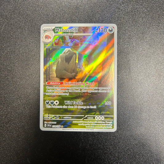 Pokemon TCG Mabostiff 218/198 Scarlet Violet