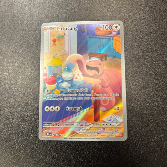 Pokemon TCG Lickitung Full Art 180/162 Temporal Forces