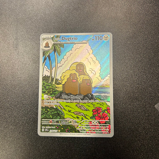 Pokemon TCG Alolan Dugtrio 208/191 Surging Sparks