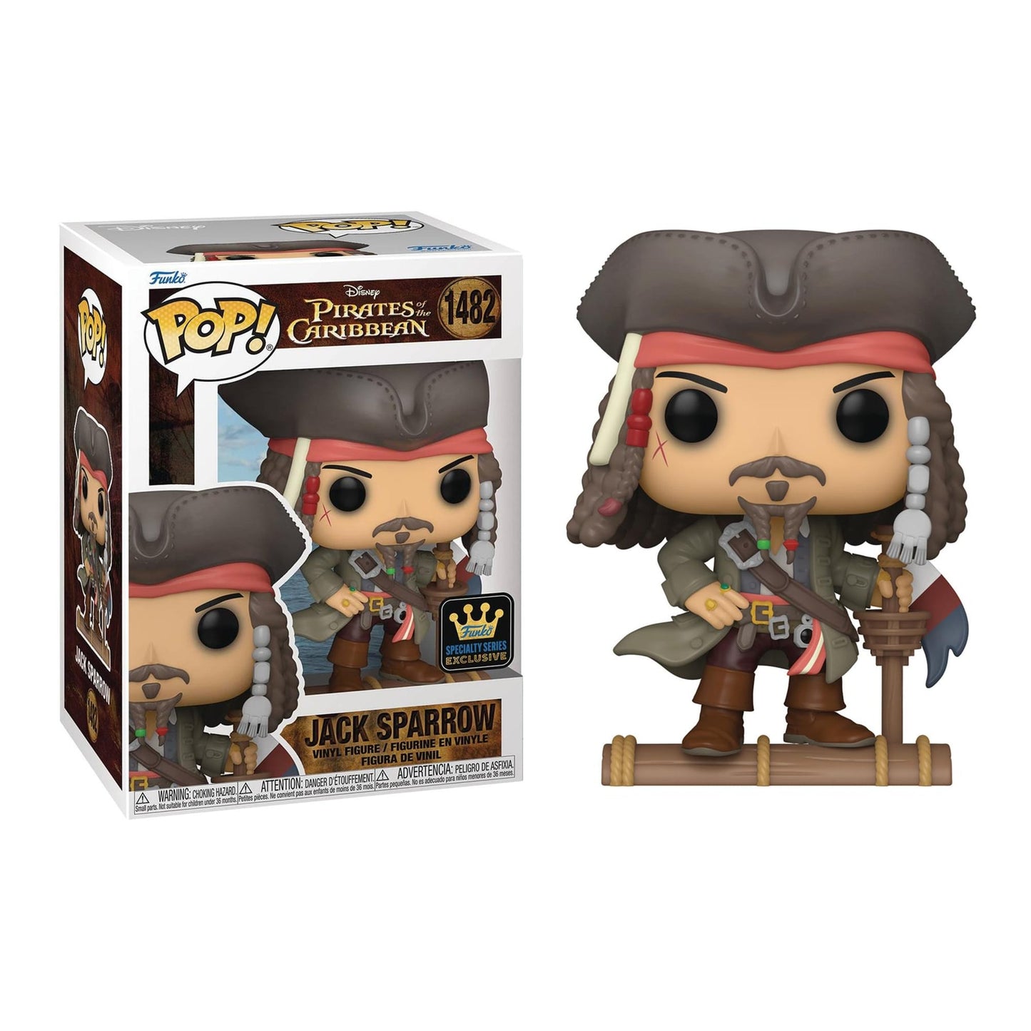 Funko Pop! Disney Pirates Of The Caribbean Jack Sparrow #1482