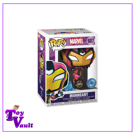 Funko Pop! Marvel - Ironheart #687 Glow in the Dark CHASE Special Edition Exclusive