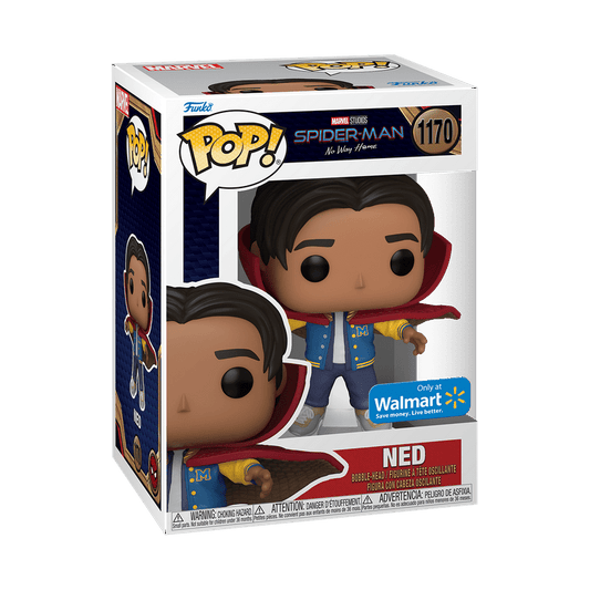 Funko Pop! Movies Marvel Spider Man No Way Home Ned #1170 Walmart Exclusive