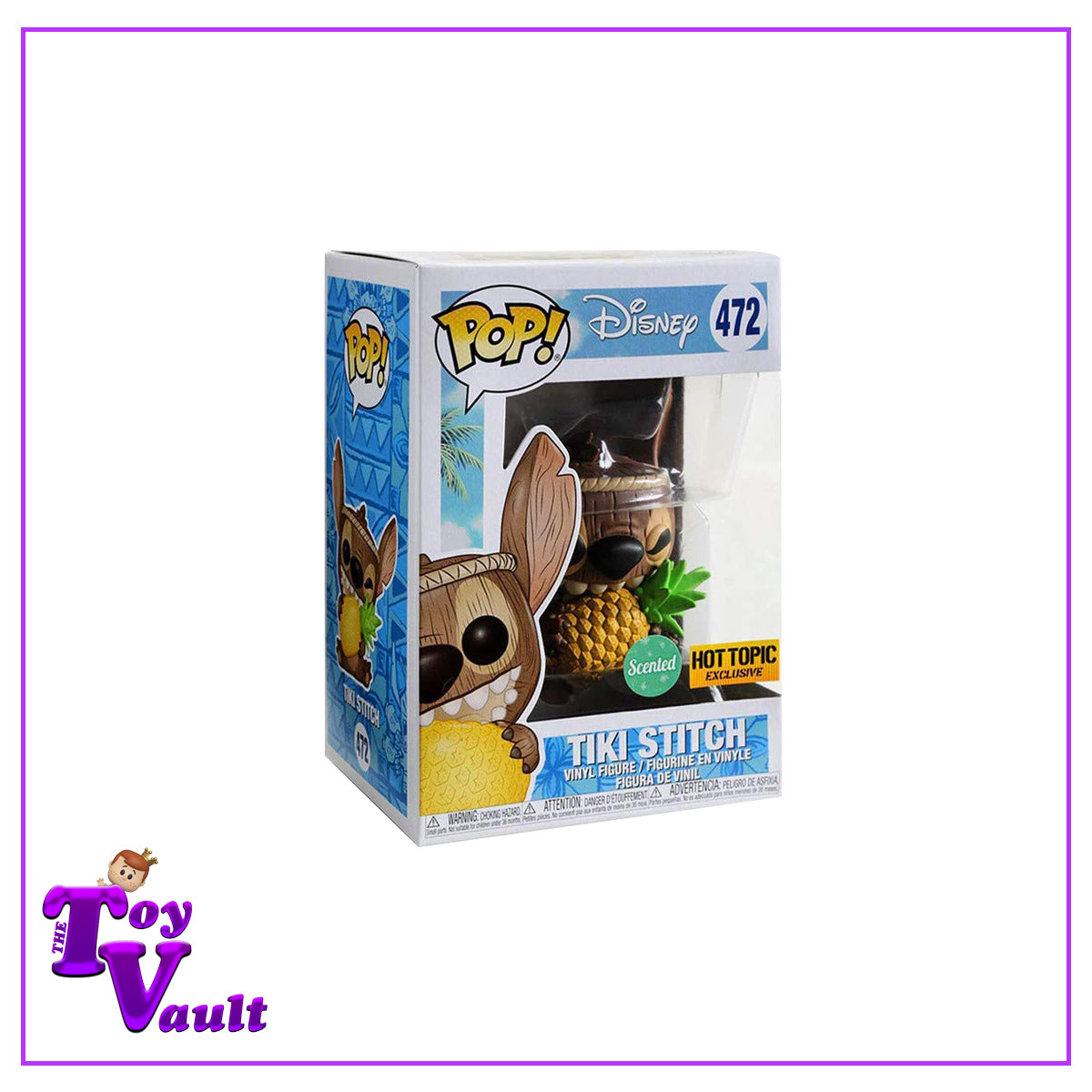 Funko Pop! Disney Lilo and Stitch - Tiki Stitch #472 Scented Hot Topic Exclusive