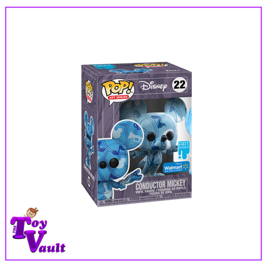 Funko Pop! Disney Mickey and Friends - Conductor Mickey (Art Series) #22 Walmart Exclusive