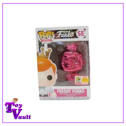 Funko Pop! Icons - Freddy Funko (Pink Chrome) SE San Diego Comic Con Exclusive LE 1,000