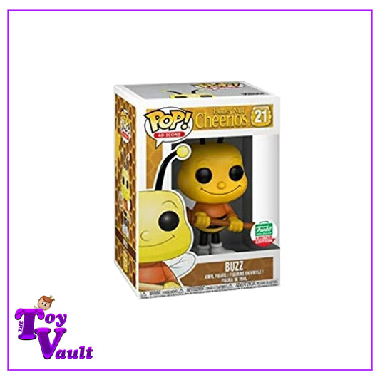 Funko Pop! Icons Honey Nut Cheerios - Buzz with Honeycomb #21 Funko Shop Exclusive
