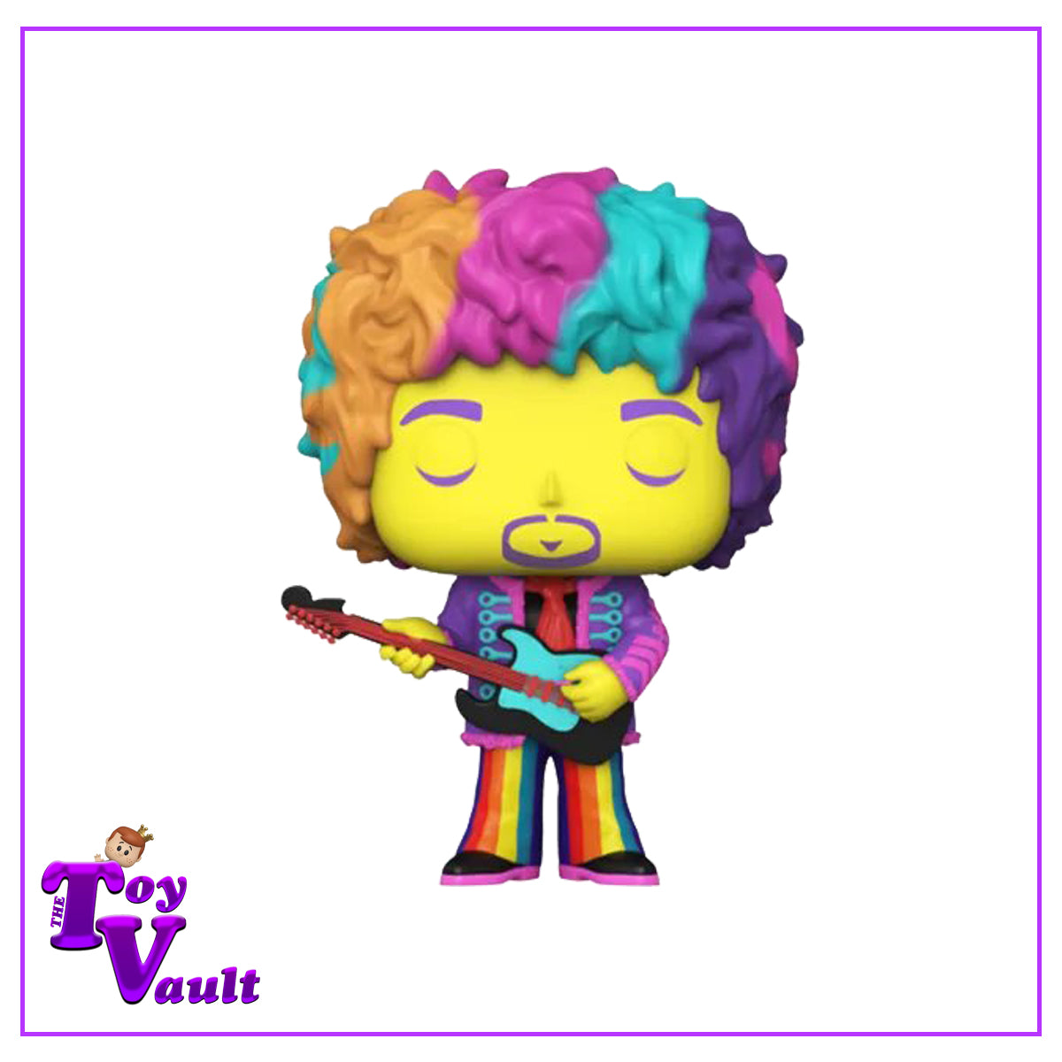 Funko Pop! Music - Jimi Hendrix #239 Blacklight NYCC Shared Exclusive