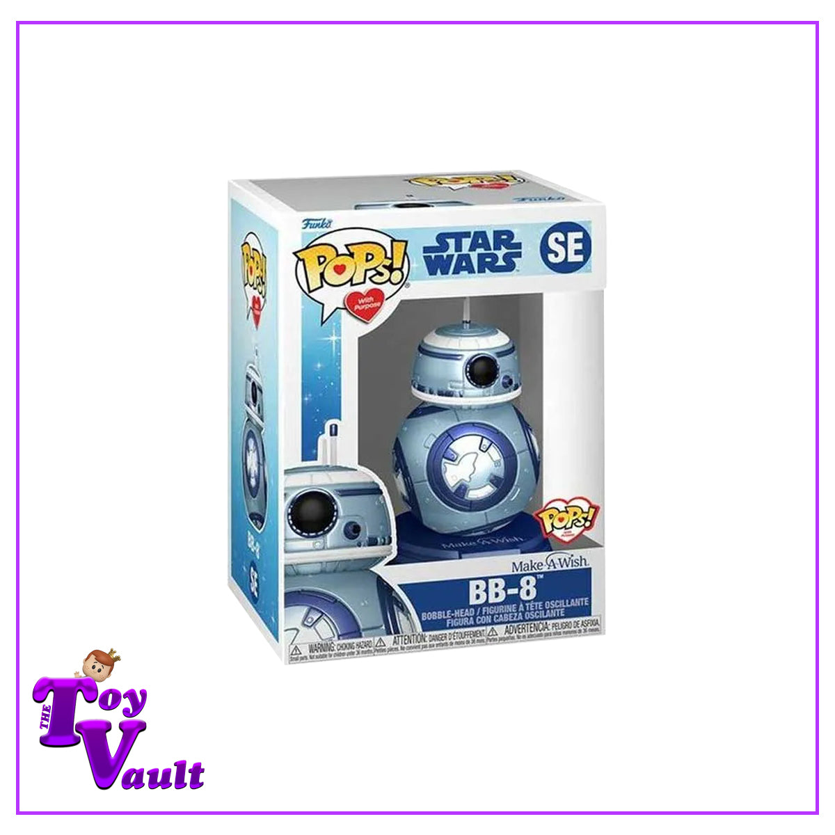 Funko Pop! Star Wars Make a Wish - BB-8 (Blue) SE Pops with Purpose Exclusive