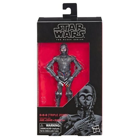 Hasbro Star Wars The Black Series 0-0-0 (Triple Zero) Action Figure