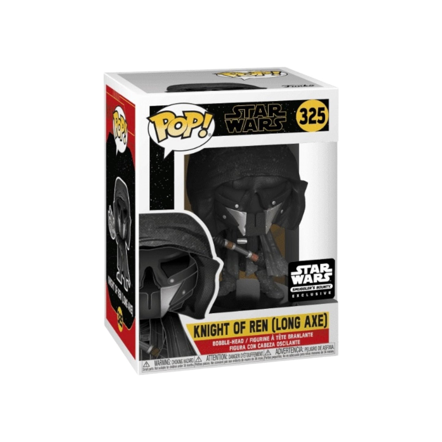 Funko Pop! Star Wars Knight Of Ren (Long Axe) #325 Star Wars Smugglers Bounty Exclusive