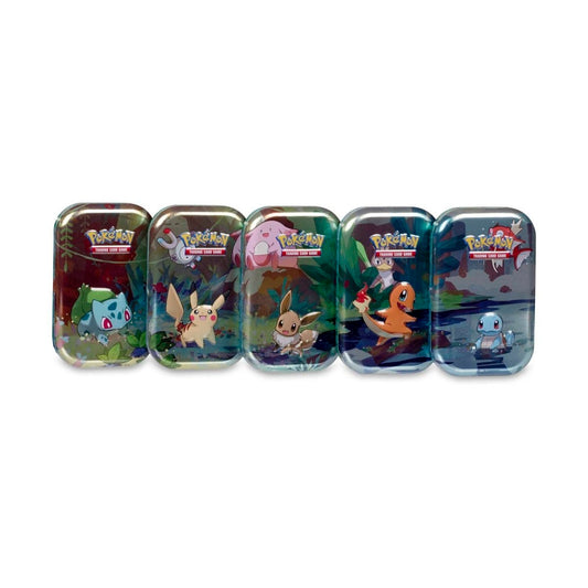 Pokemon Kanto Friends Mini Tin