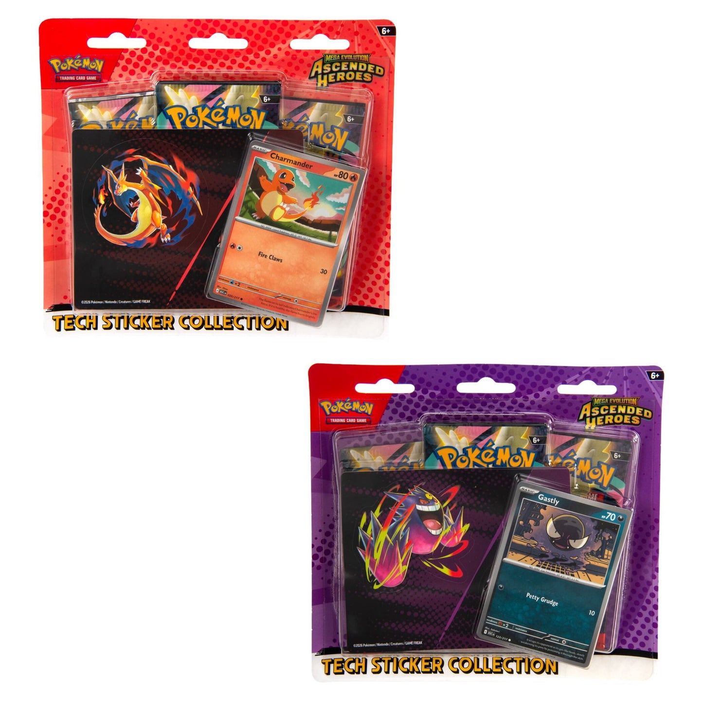 Pokemon Ascended Heroes Tech Sticker Collection