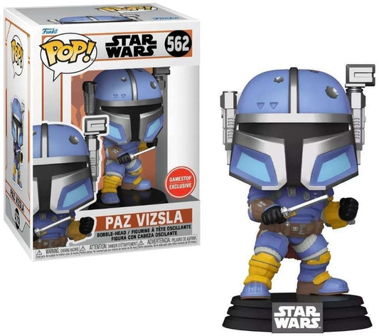 Funko Pop! Star Wars Mandalorian - Paz Vizla #562 GameStop Exclusive