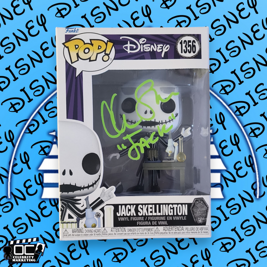 Funko Pop! Disney Nightmare Before Christmas Jack Skellington #1356 Signed by Chris Sarandon