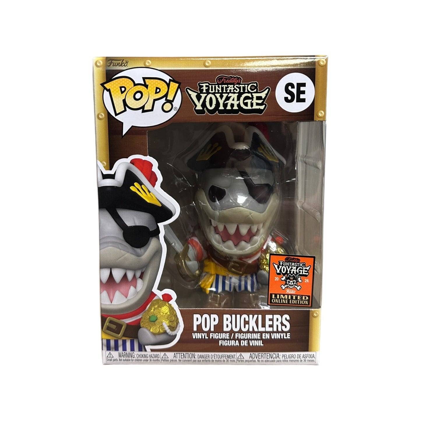 Funko Pop! Icons Freddy Funtastic Voyage Pop Bucklers #SE Limited Online Edition 2024