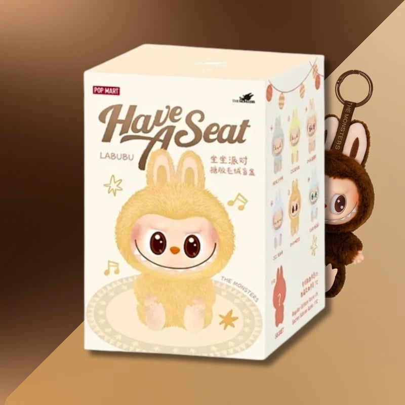 POP MART Labubu Have a Seat Blind Box Vinyl Plush