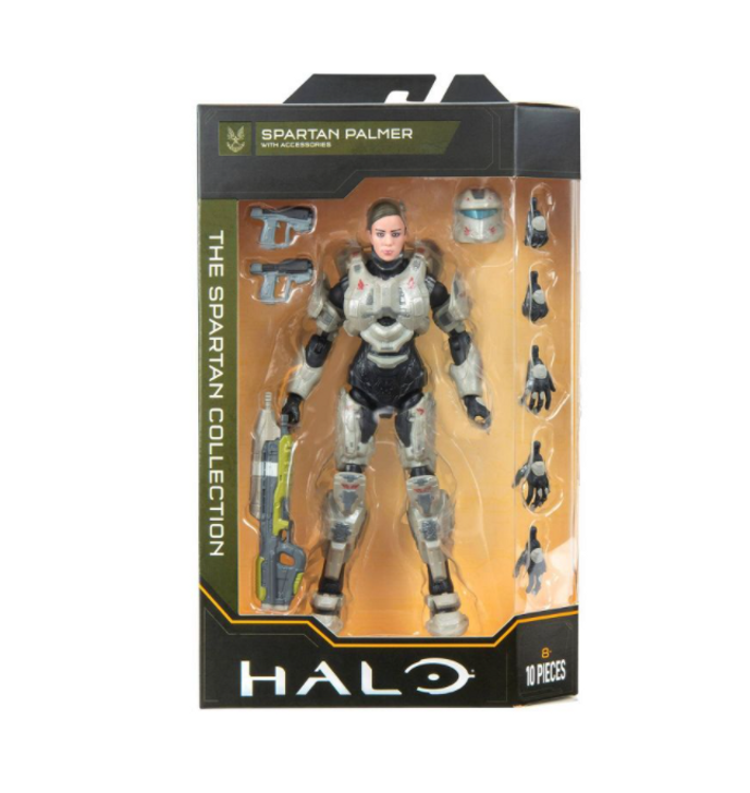 Wicked Cool Toys Halo The Spartan Collection Spartan Palmer Action Figure
