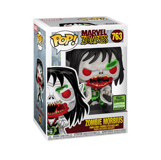Funko Pop! Marvel Zombies - Zombie Morbius #763 2021 ECCC Shared Exclusive