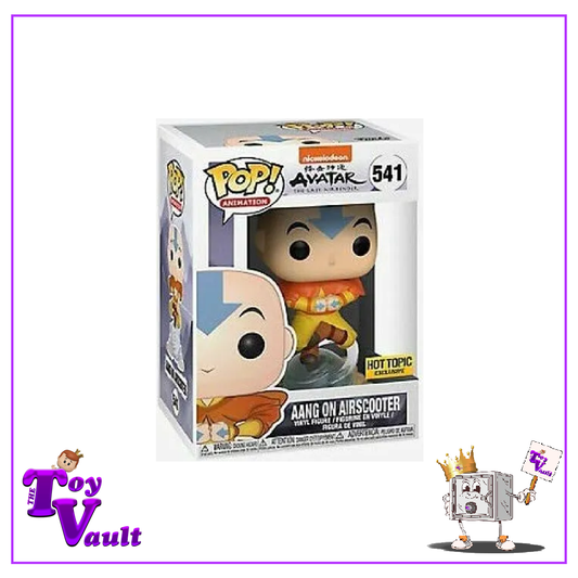 Funko Pop! Animation Avatar The Last Airbender - Aang on Airscooter #541 Hot Topic Exclusive