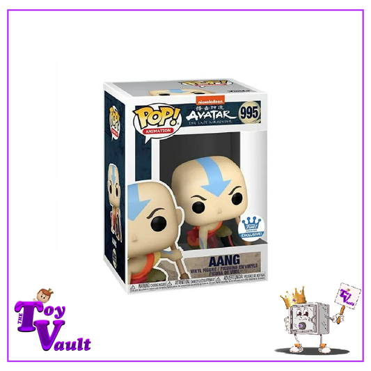 Funko Pop! Animation Avatar The Last Airbender - Aang (Crouching) #995 Funko Shop Exclusive