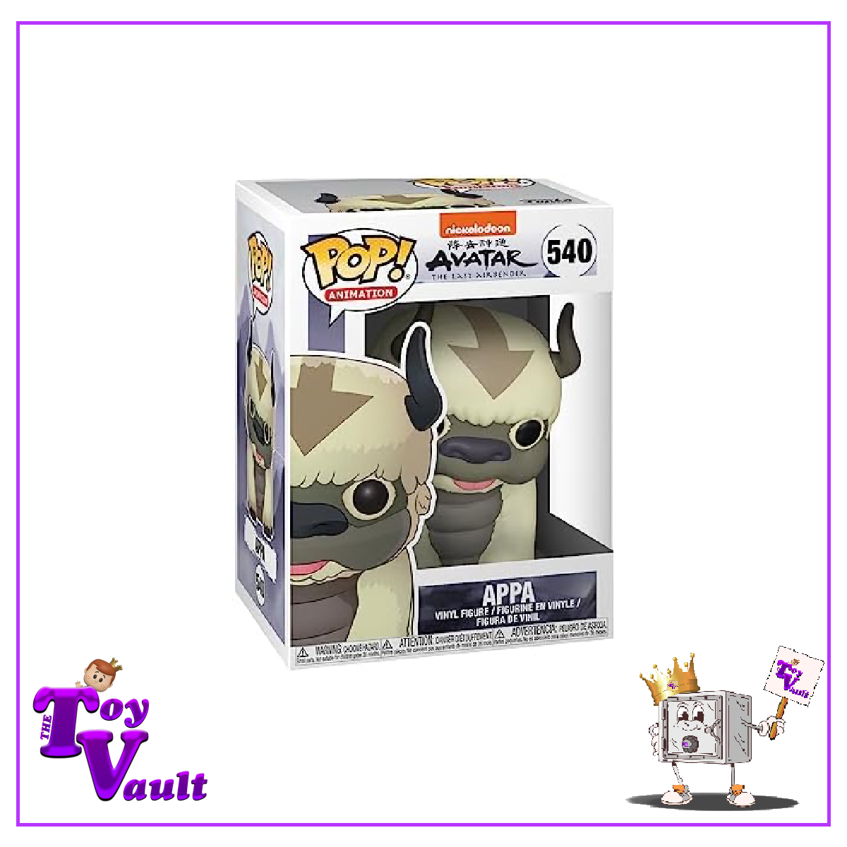 Funko Pop! Animation Avatar The Last Airbender - Appa #540