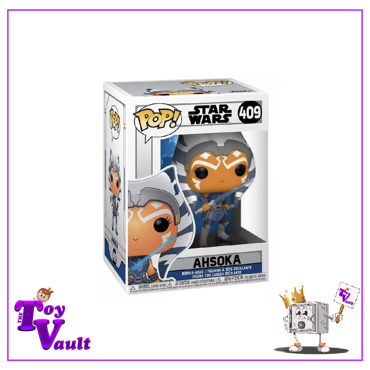 Funko Pop! Star Wars The Clone Wars - Ahsoka #409