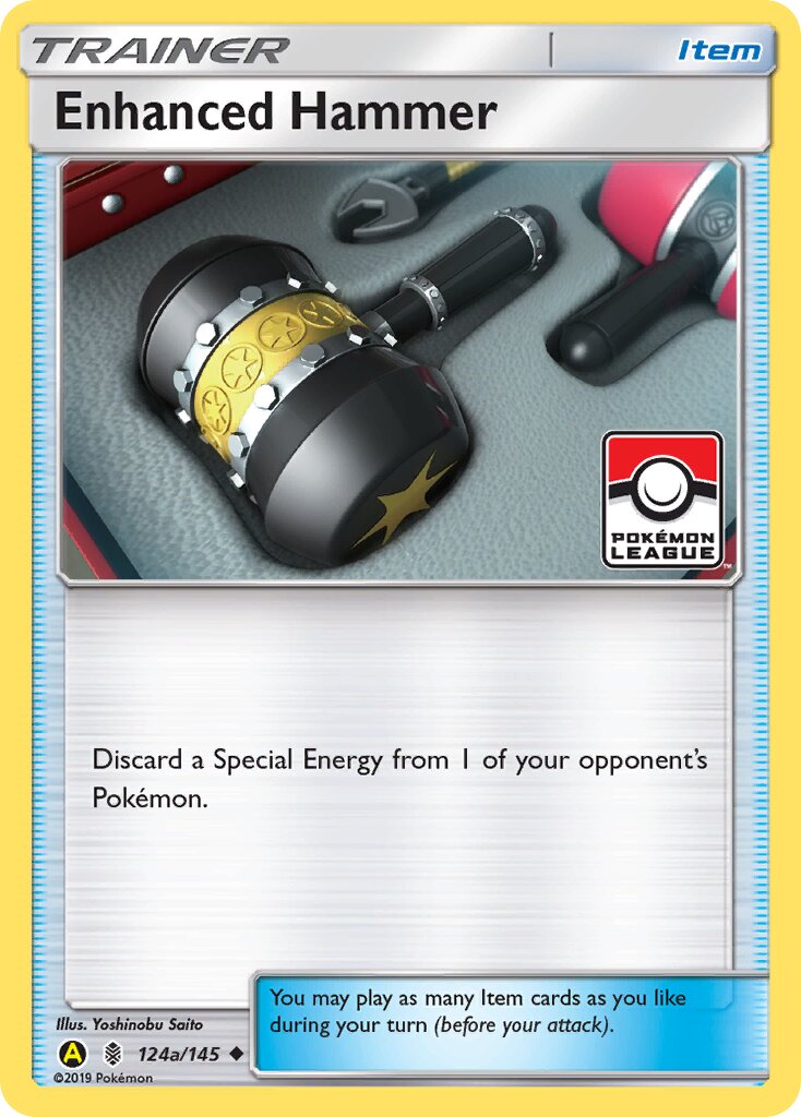 Pokemon Enhanced Hammer 124a/145 Yellow A Alternate Art