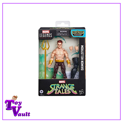 Hasbro Marvel Legends Strange Tales - Daimon Hellstrom 6-inch Action Figure (Blackheart Build-a-Wave)