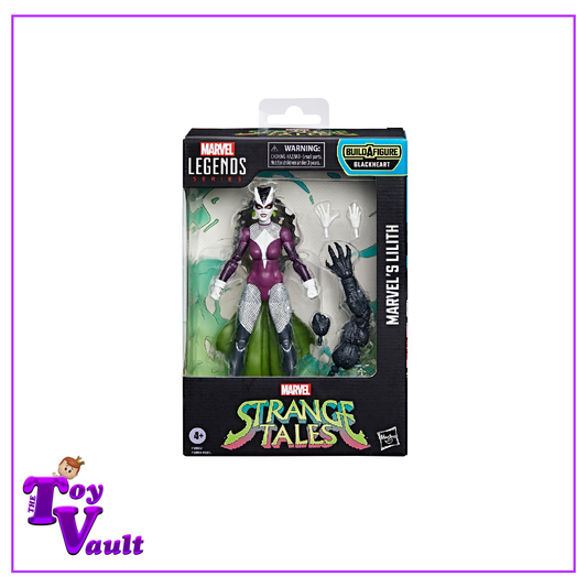 Hasbro Marvel Legends Strange Tales - Lilith 6-inch Action Figure (Blackheart Build-a-Wave)