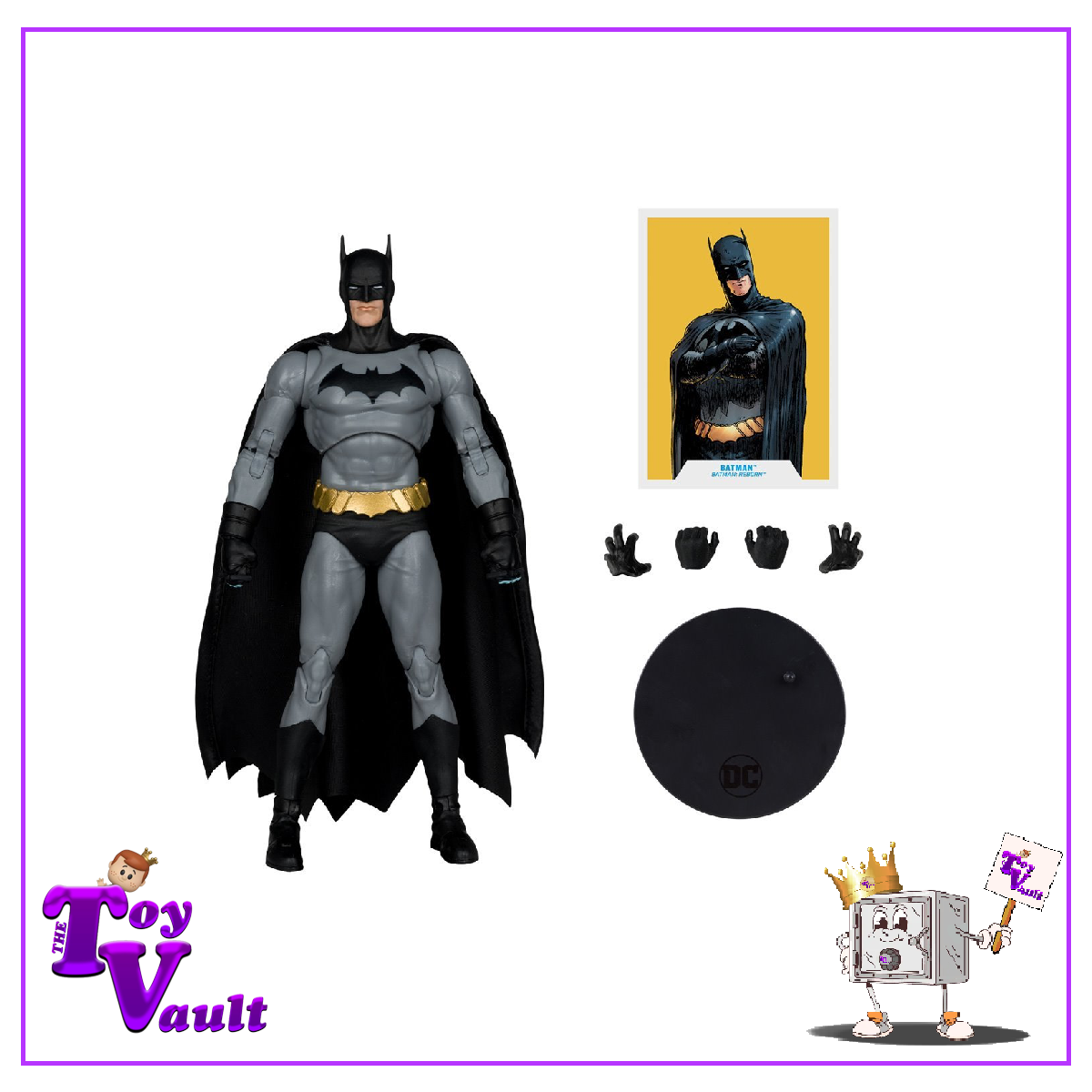McFarlane Toys DC Heroes Multiverse Batman Reborn - Dick Grayson as Batman Action Figure
