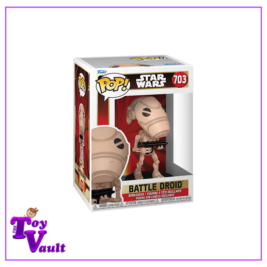 Funko Pop! Star Wars Episode 1 The Phantom Menace - Battle Droid #703