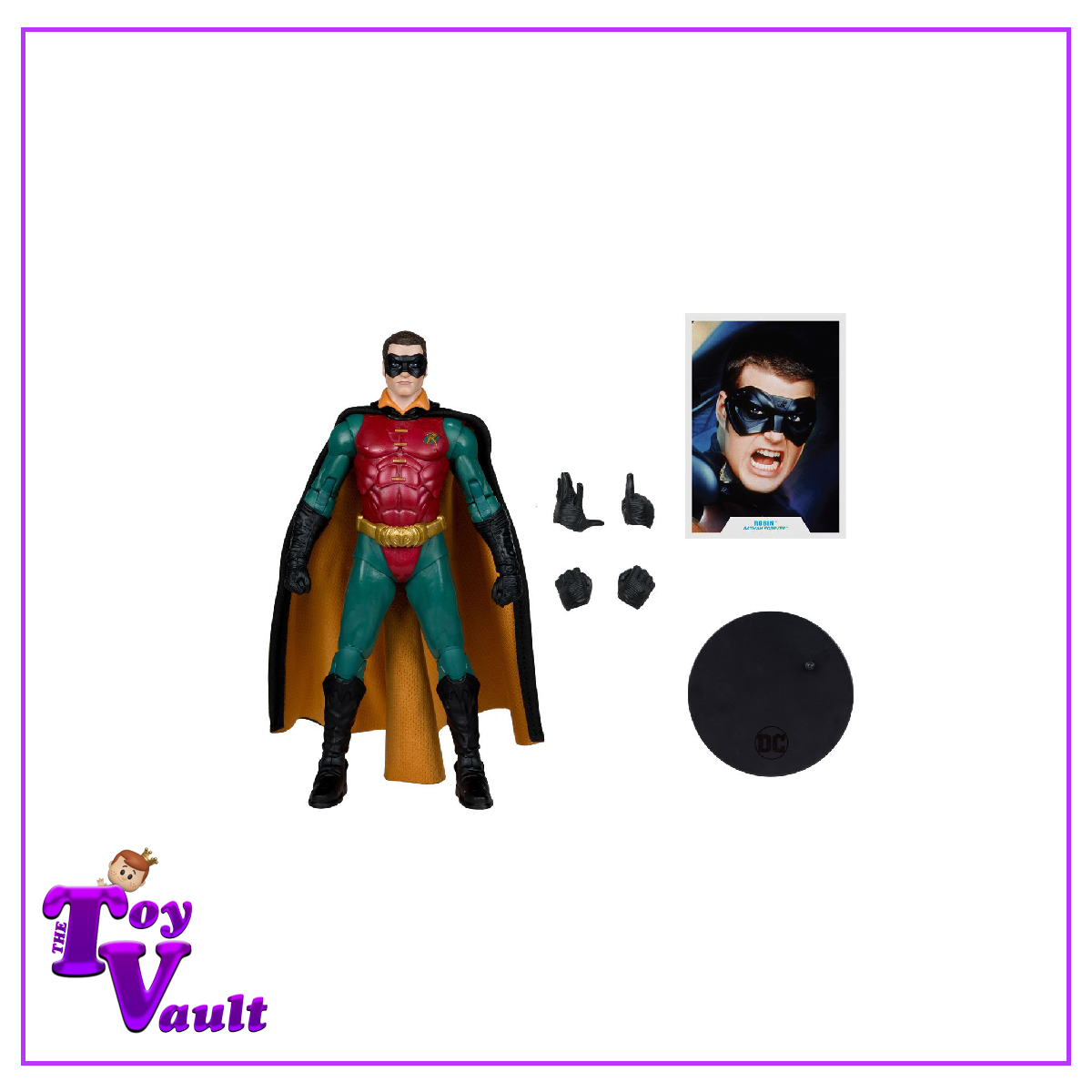 McFarlane Toys DC Heroes Build-a-Wave Batman Forever - Robin 7-inch Scale Action Figure