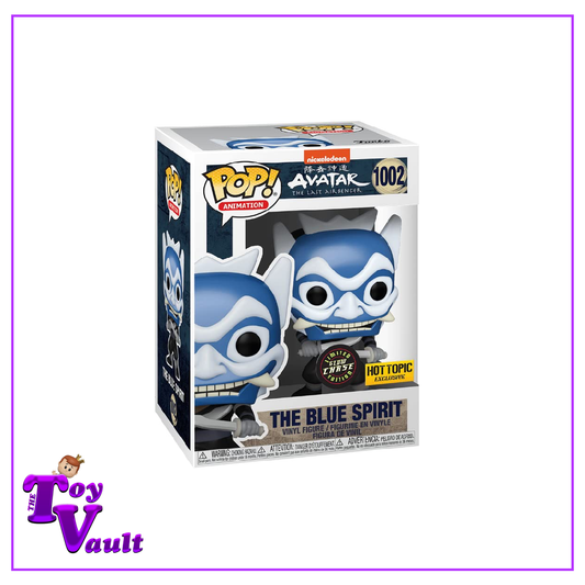 Funko Pop! Animation Avatar The Last Airbender - The Blue Spirit #1002 Glow in the Dark Chase Hot Topic Exclusive