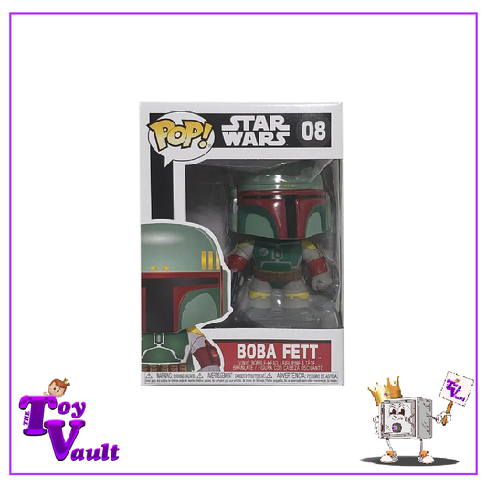 Funko Pop! Star Wars - Boba Fett #08 (Black / Red Box)