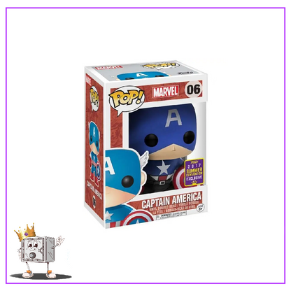 Funko Pop! Marvel Avengers - Captain America (Bucky) #06 SDCC Shared Exclusive
