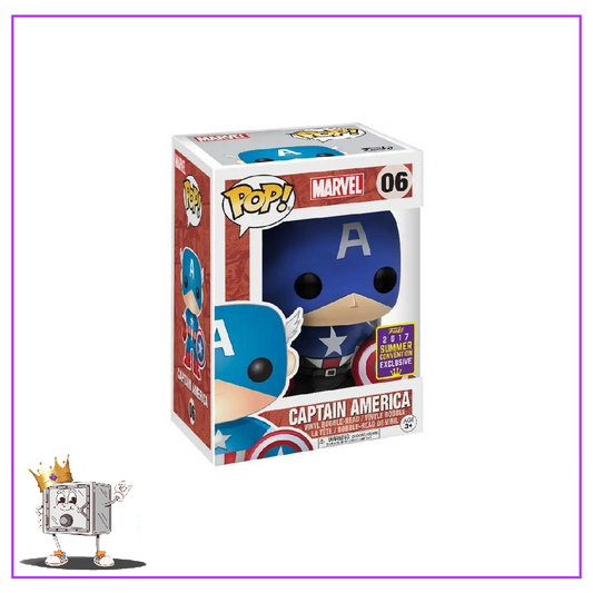 Funko Pop! Marvel Avengers - Captain America (Bucky) #06 SDCC Shared Exclusive