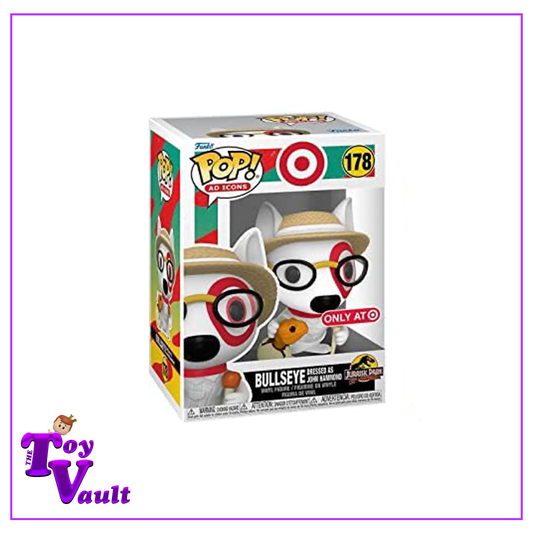 Funko Pop! Movies Icons Jurassic Park Target - Bullseye Dressed as John Hammond #178 Target Exclusive