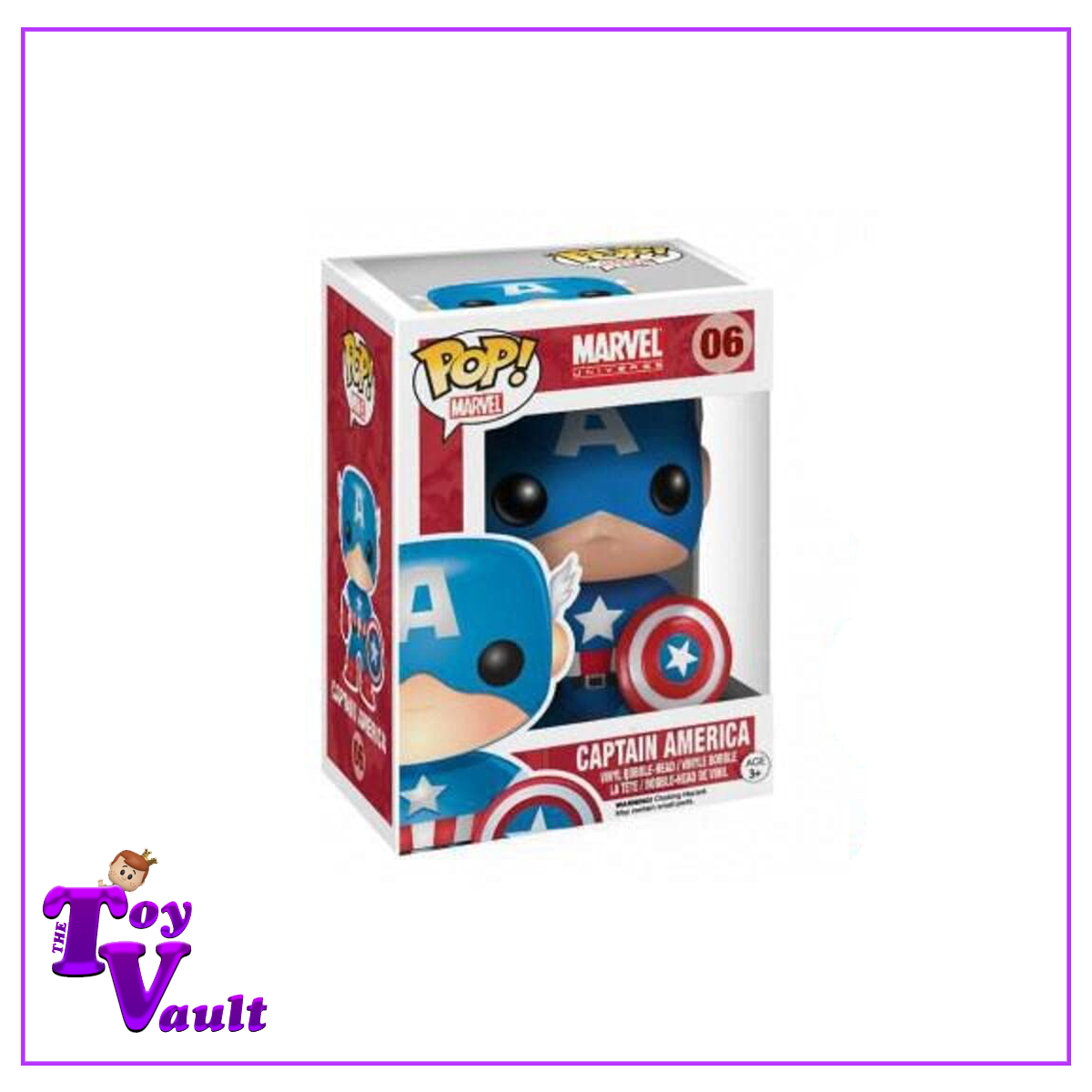 Funko Pop! Marvel Avengers - Captain America #06