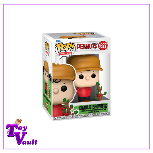 Funko Pop! Movies Peanuts A Charlie Brown Christmas - Charlie Brown with Christmas Tree #1627
