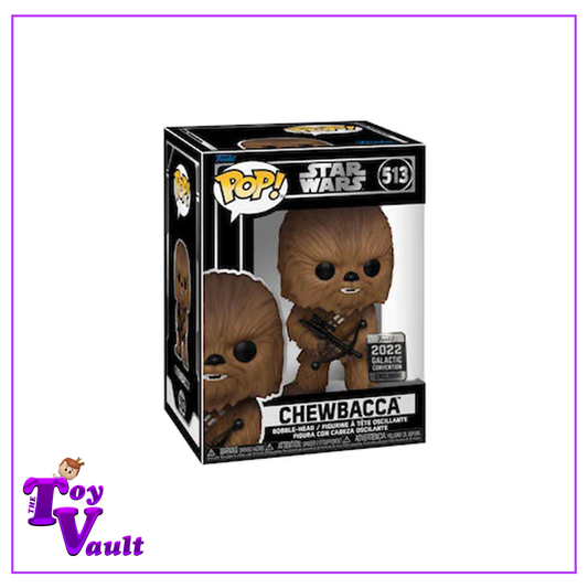 Funko Pop! Star Wars - Chewbacca #513 Galactic Convention Shared Exclusive