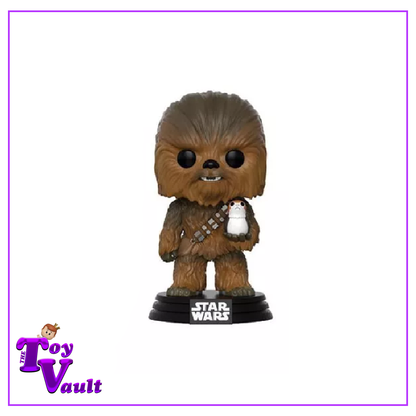 Funko Pop! Star Wars - Chewbacca with Porg #195
