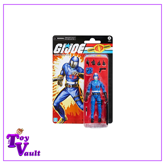 Hasbro GI Joe Classified Series - Cobra Commander Retro Cardback 6-inch Action Figure